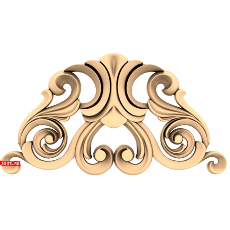 Spiral of Elegance - 3D model for CNC