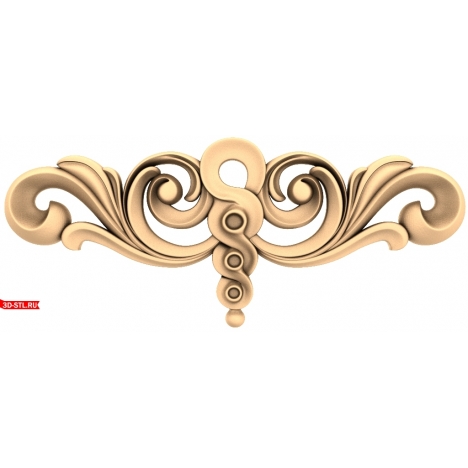 The Spiral of Elegance is a 3D model for milling in STL format.