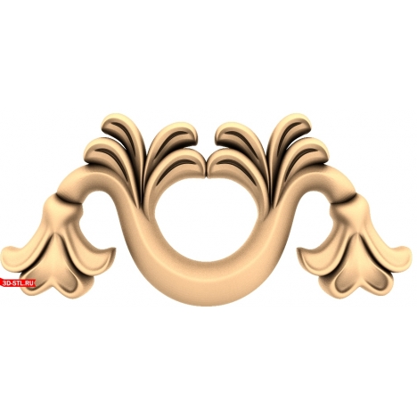 Decor for CNC milling - 3D STL model