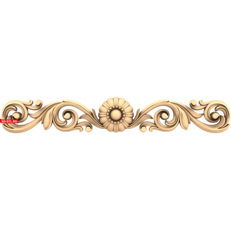 Flower Symphony - 3D STL model for CNC milling