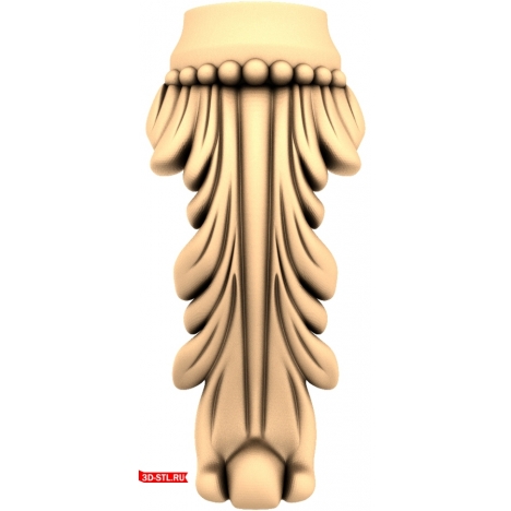 Luxury Cornice - 3D STL model for CNC