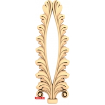 Elegant leaf decor