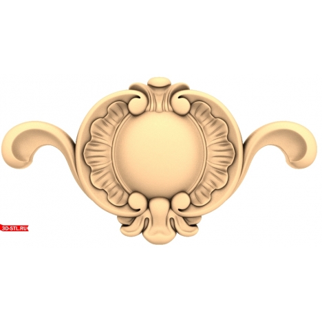 Elegant CNC decor - 3D model in STL format