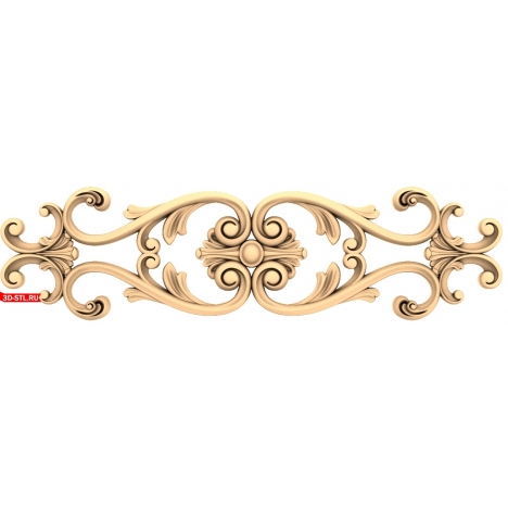 Decor in STL format for CNC machines