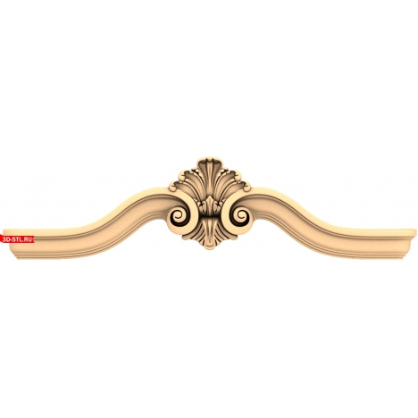 Decor in STL format for CNC machines