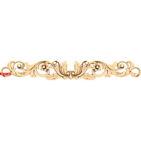 Decor in STL format for CNC machines
