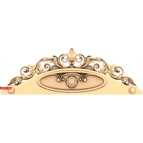 Ornate Beauty - 3D STL model for milling