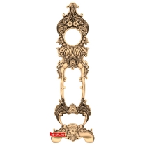 Elegant decor with floral motifs