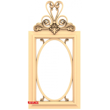 Royal Whirlwind - 3D STL model of the frame for CNC