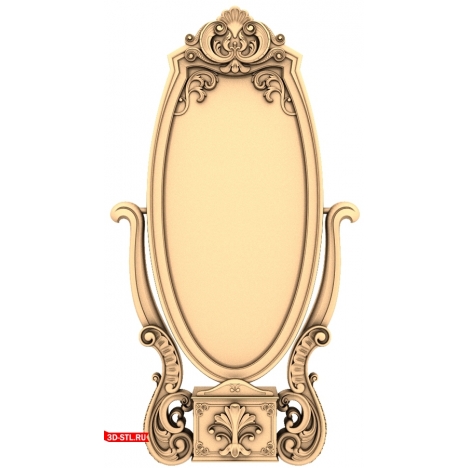 Royal Harmony 3D STL model for CNC