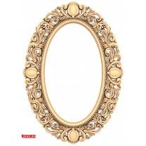 Oval Frame Baroque Elegy