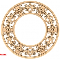 Baroque carved frame
