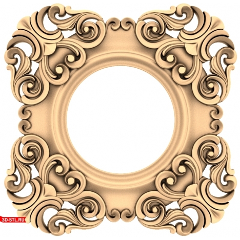 3D STL Model for CNC Ornate Elegance