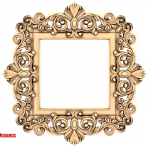 Elegant Baroque Frame