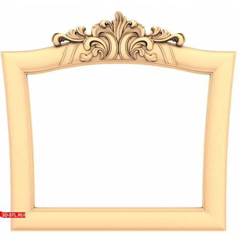3D model of the Elegant Arch frame for CNC in STL format