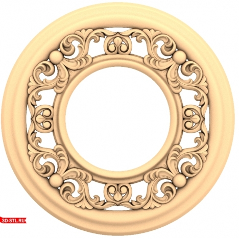 3D model of the Baroque CNC frame