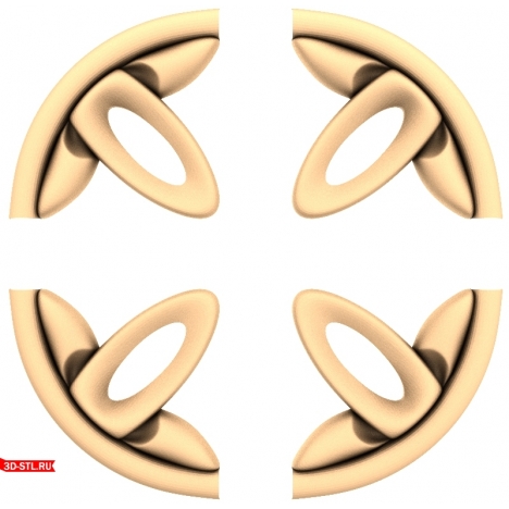 3D model of a socket for a CNC machine in STL format