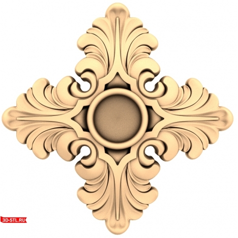 3D STL model of the Classic Grace socket for CNC