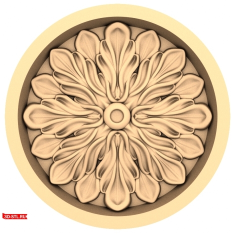 Vintage Symphony STL 3D model for CNC