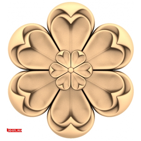 Floral Vortex Rosette 