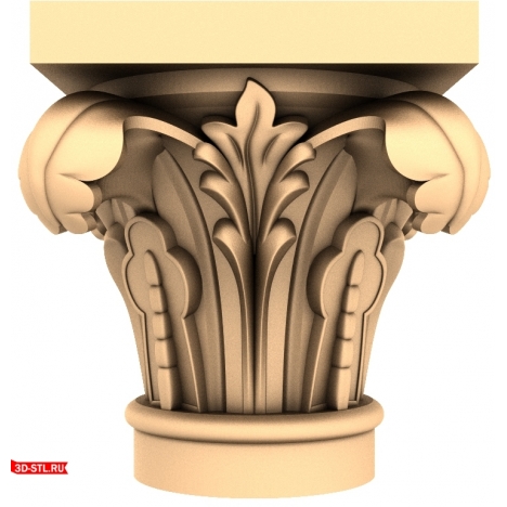 Capital Elegance of the Empire - STL file for CNC