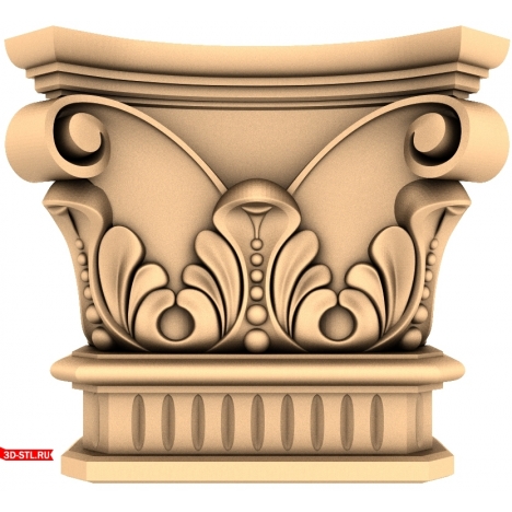 Capital Greatness of the Classics - STL model for CNC