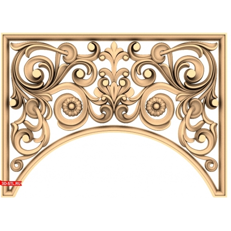 Ornate Harmony - 3D STL model for CNC