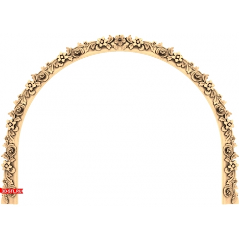 Headboard with exquisite ornamentation