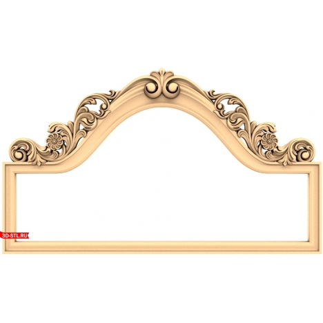 Headboard with exquisite ornaments