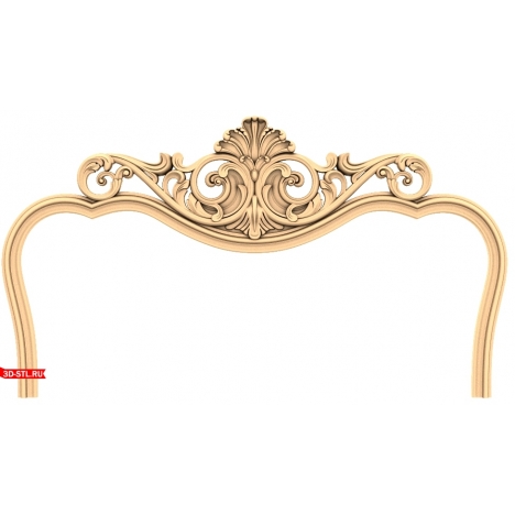 Baroque Luxury Bed Headboard