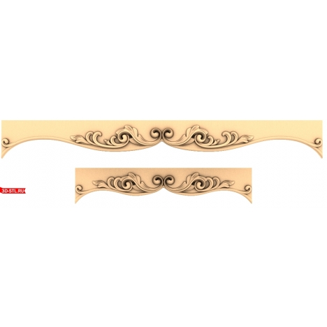 Tsarga - Elegant 3D Model for CNC
