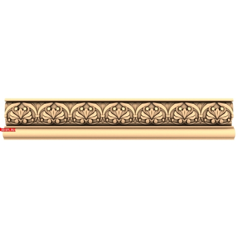 3D model of the baguette 