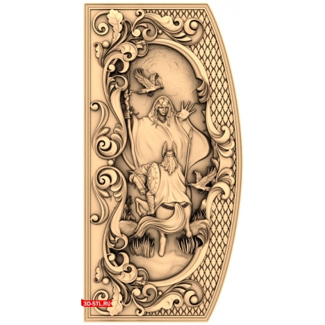 Backgammon: The Velva's Prophecy (Episode 5) - 3D model for CNC