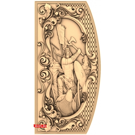 Backgammon Rus (Episode 5) - 3D STL model for CNC