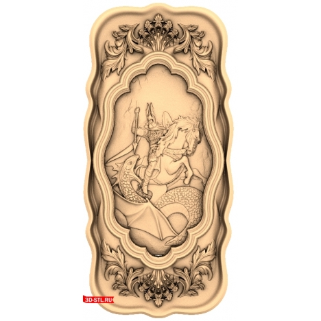 Thor and the Serpent Backgammon (Episode 3) - 3D STL model for CNC