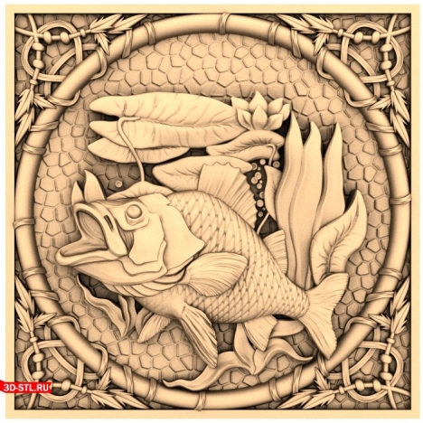 Framed Fish Panel