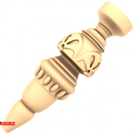 Arcade Column - STL 3D model for CNC