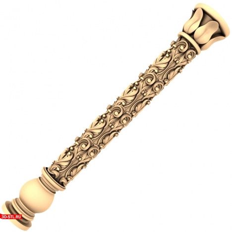 Elegant Renaissance Baluster STL CNC model