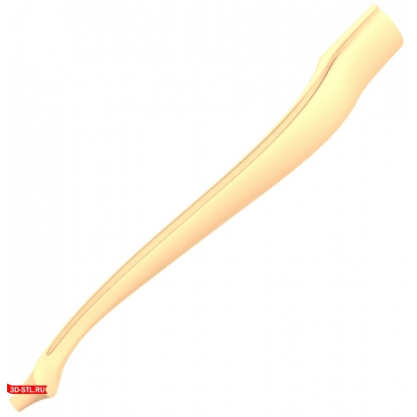 3D model of the Wave leg for CNC in STL format
