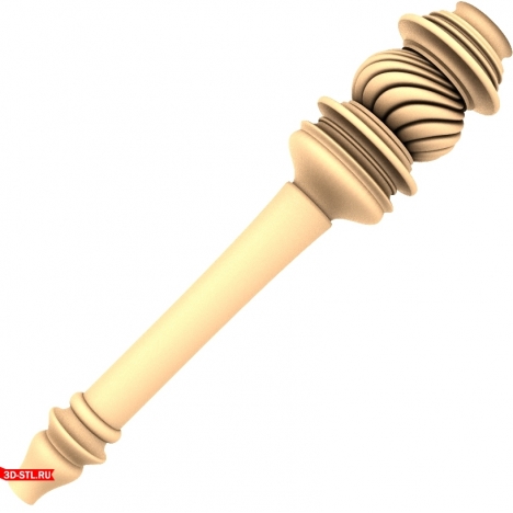 Baluster 3D STL model 