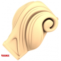 Elephant Shell Finial