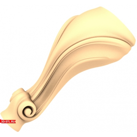 3D model of the Grace leg in STL format for CNC