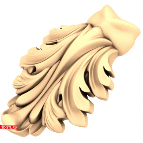 Кронштейн Кружевная Лоза — 3D модель STL для ЧПУ