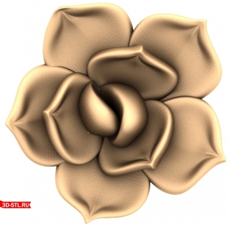 3D rose model 