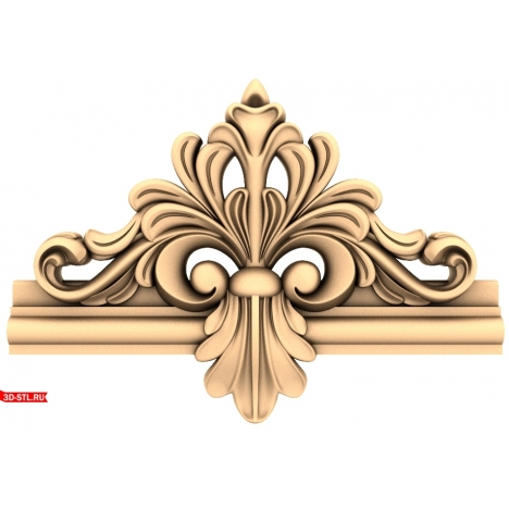 Luxurious Ornament - 3D Model for CNC