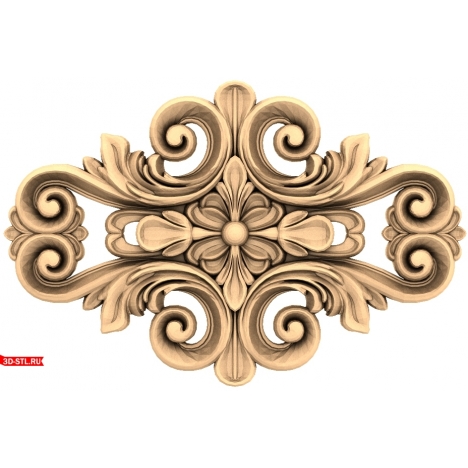 Elegant Ornament Decor - 3D CNC model