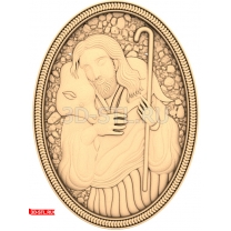 Icon of Jesus with a Sheep