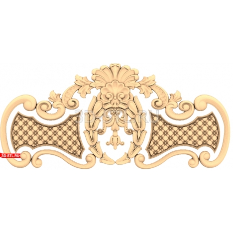 Headboard with luxurious design