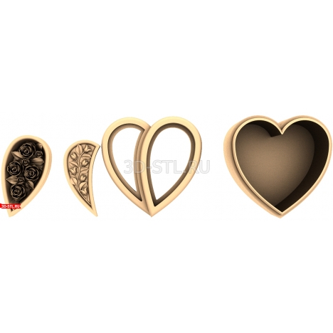 Buy a Heart Box - a unique 3D model