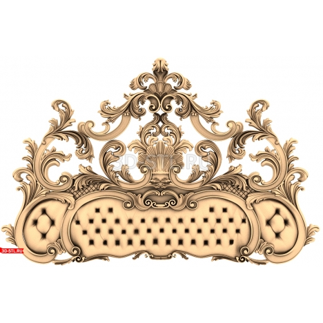  Luxurious Ornament - 3D STL model for CNC milling